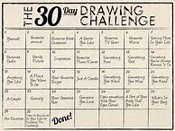 Image result for 30-Day Sketch Challenge