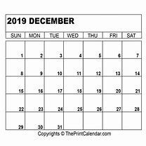 Image result for December 2019 Calendar Excel