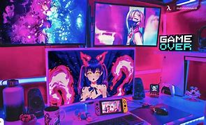Image result for Animé Gaming Room