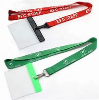 Image result for Lanyards with Two Clips Card Holder