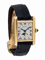 Image result for Cartier Moon Phase Dress Watch