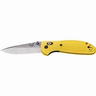 Image result for Yellow Benchmade Knife