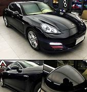 Image result for Black Gloss Vinyl Wrap Car