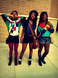 Image result for 80s Outfits Black People