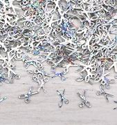 Image result for Glitter Silver Scissors