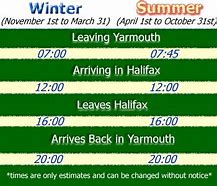 Image result for CFB Halifax Base Shuttle Schedule