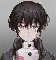 Image result for Cute Anime Boy Black Hair
