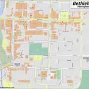 Image result for Bethlehem PA Map Lehigh Valley