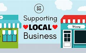 Image result for People Supporting Local Business