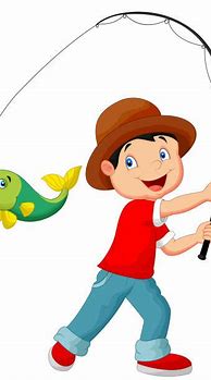 Image result for Kids Fishing Clip Art
