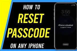 Image result for How to Reset iPhone When Forgotten Password