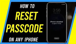 Image result for Reset iPhone Password