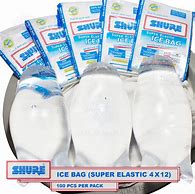 Image result for K&G's Plastic Bags for Ice Cubes