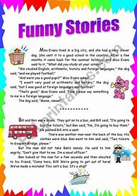 Image result for Funny Short Stories for Kids