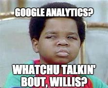 Image result for Google Analytics Memes