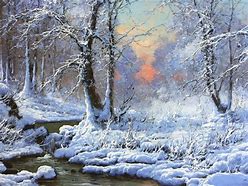 Image result for Winter Wonderland Painting