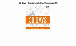 Image result for 30 Days Change Your Habits Book