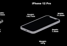 Image result for iPhone 12 Pro Dimensions Inches