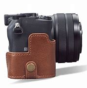 Image result for Leather Camera Half Case