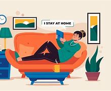 Image result for Staying at Home