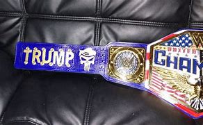 Image result for Trump Championship Belt
