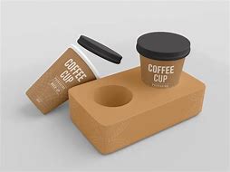 Image result for Coffee Cup Holder Mockup Free