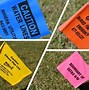 Image result for Custom Utility Marking Flags