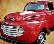 Image result for Red Ford Pickup Truck