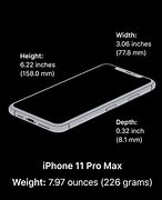 Image result for iPhone 11 Pro Max Size