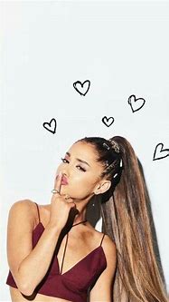 Image result for Ariana Grande Wallpaper with Her iPhone