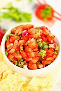 Image result for Strawberry Salsa