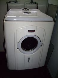 Image result for Old-Fashioned Agitator Washing Machine