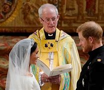 Image result for Megan and Harry Wedding Priest