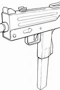 Image result for MAC-10 Silhouette Png