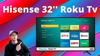 Image result for Hisense 32 Roku TV
