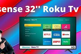 Image result for Hisense 32 Inch Smart TV Roku