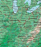 Image result for Road Map Midwest United States