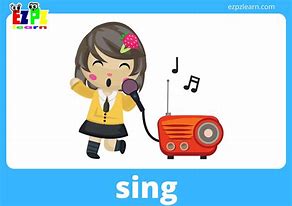Image result for Singing Flashcard for Kids