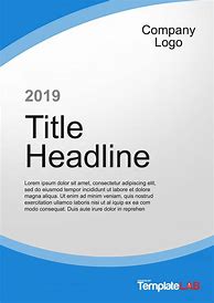 Image result for Title Page Template for Word Editable