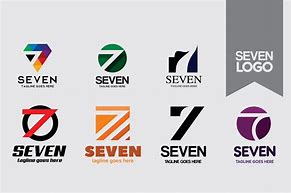 Image result for Number 7 Logo with Pen