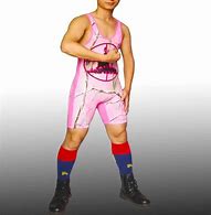 Image result for Pink Wrestling Singlet