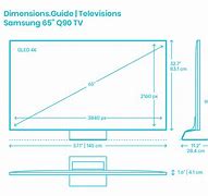 Image result for Samsung 50 Inch TV Dimensions