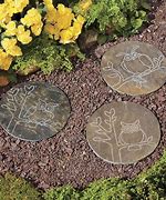 Image result for Garden Stepping Stones Drawing