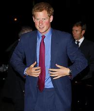 Image result for Latest Image of Prince Harry in Suit