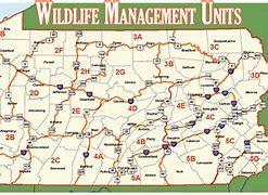 Image result for PA Hunting District Map