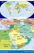 Image result for World Map Middle East Countries