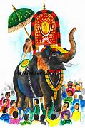 Image result for Kerala Elephant Art