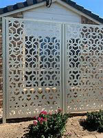 Image result for Decorative Metal Garden Screens