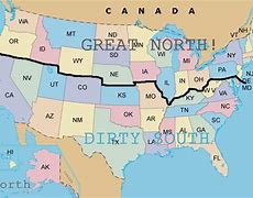 Image result for North and South United States