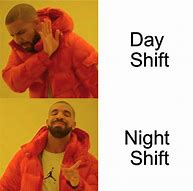 Image result for 111 Night Shift Meme